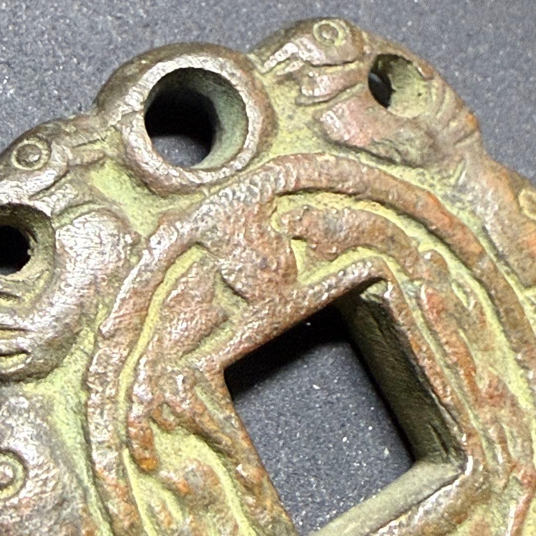 絵銭 双魚 朝鮮別銭 中国花銭 開運 縁起物 古銭 アンティーク コレクション