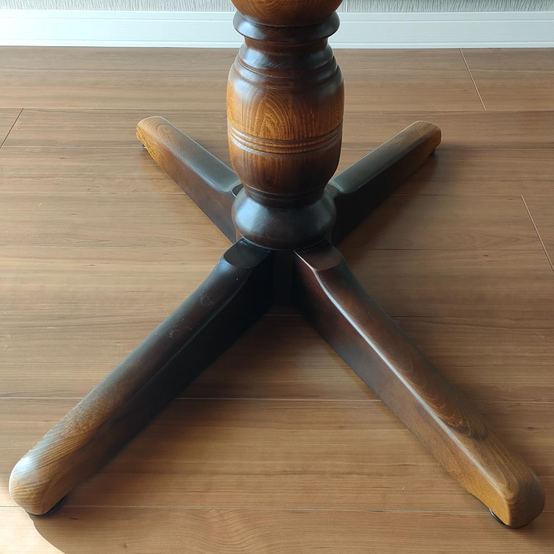 飛騨産業　キツツキマーク　ダイニングテーブル　オーバル型