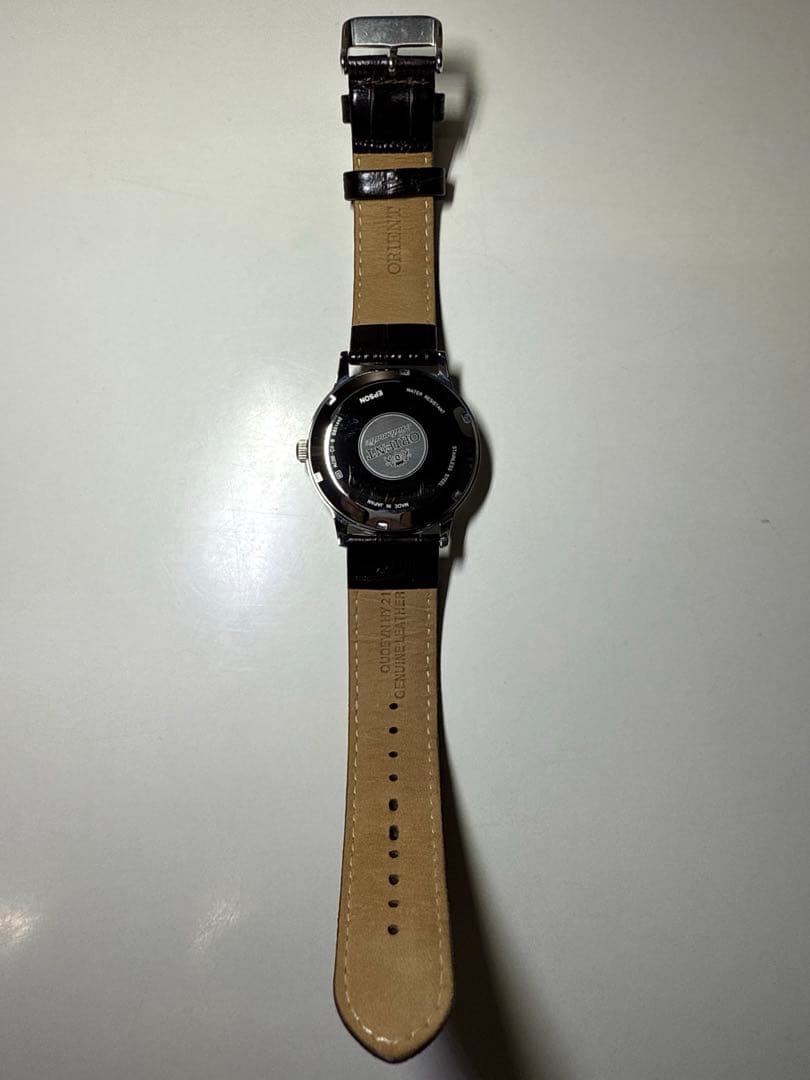 ［最終値］ORIENT バンビーノシリーズ 手巻き付き 自動巻き腕時計