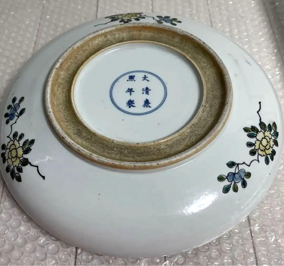 中国 骨董品 大清康熙年製 筆洗 天門陣図 陶芸 古美術。