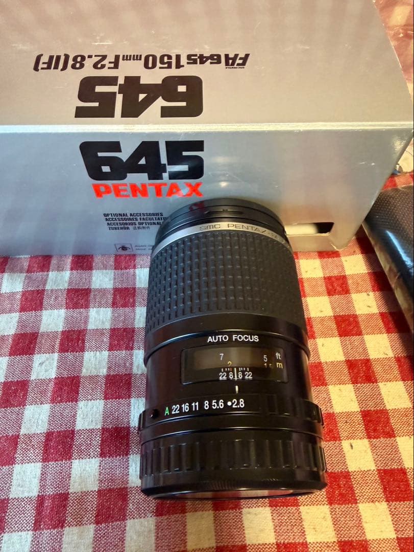 【美品貴重】PENTAX FA645 レンズ 150mm F2.8 単焦点レンズ