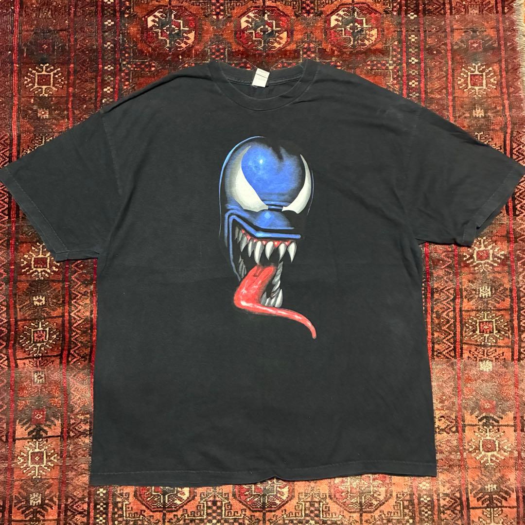 ぱ*！様 00S VENOM ヴェノム Tシャツ ヴィンテージ アメコミ XXL