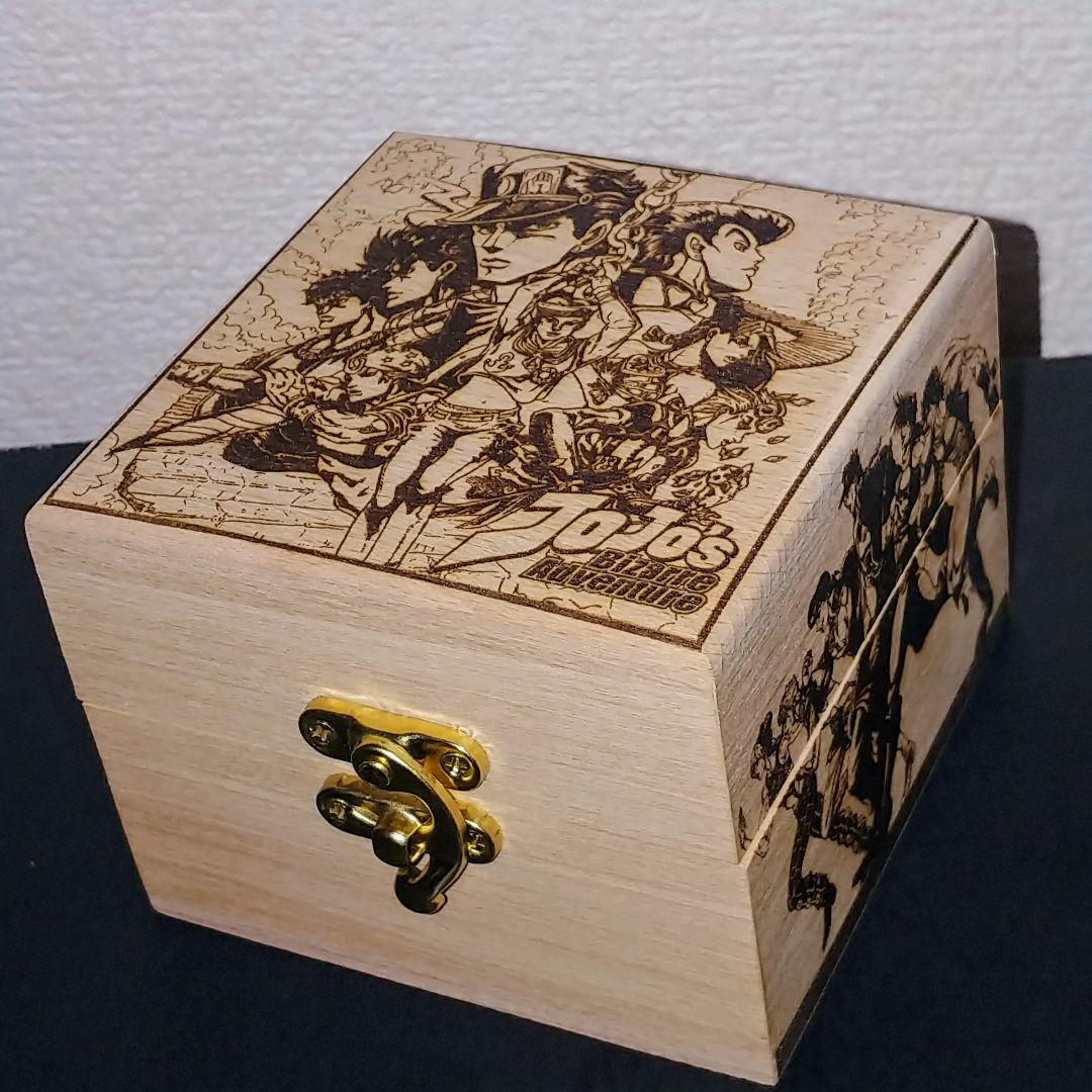 ジョジョの奇妙な冒険 オルゴールボックス 天然木製 海外製 アニメ