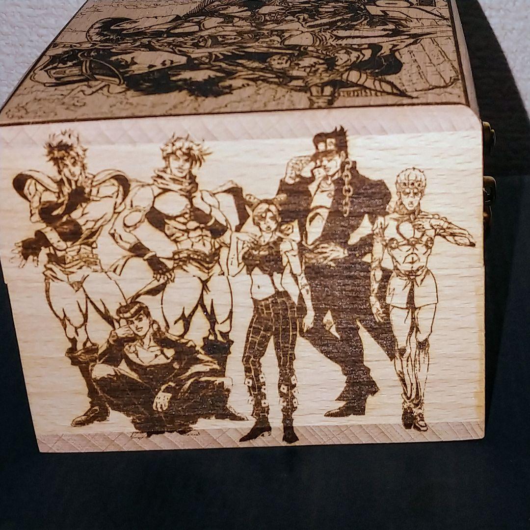ジョジョの奇妙な冒険 オルゴールボックス 天然木製 海外製 アニメ