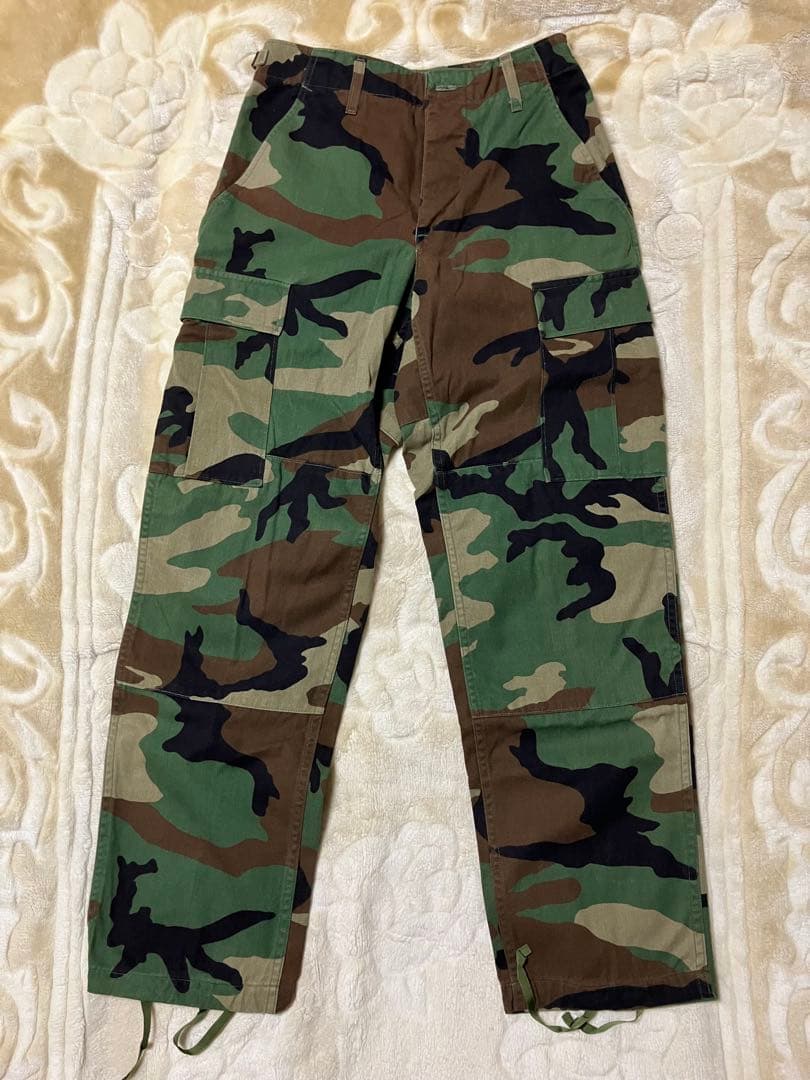 黒　米軍実物　00's ⑤④ ウッドランドBDU デッドストック