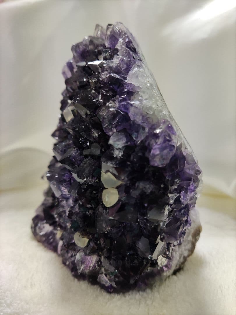 パワーストーン　原石　アメジスト　クラスター　重さ　1.325kg　№001