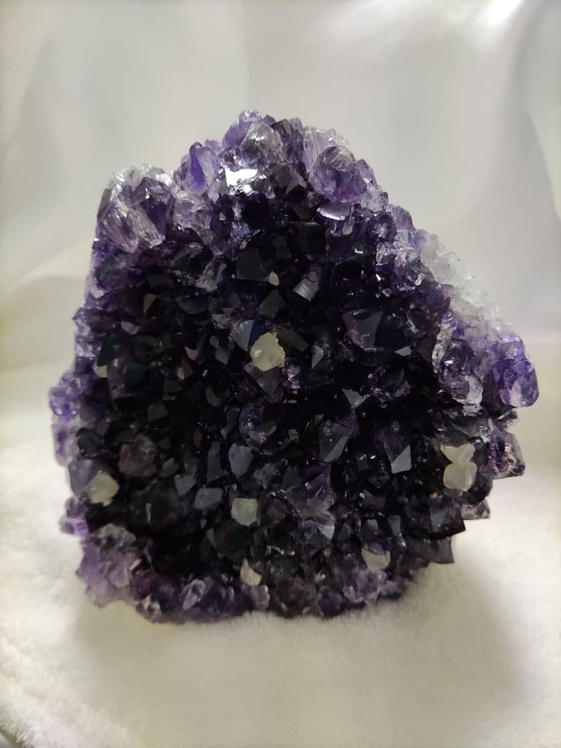 パワーストーン　原石　アメジスト　クラスター　重さ　1.325kg　№001