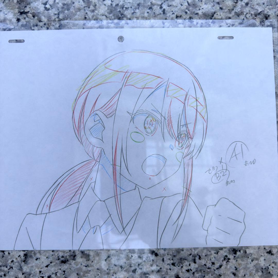 非売品 1点物 アニメ ばっどがーる 生原画 水鳥亜鳥