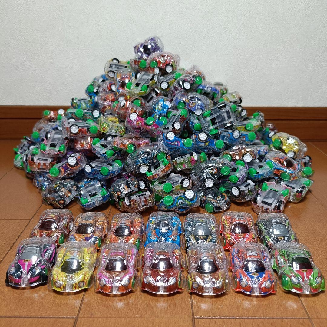 ミニカー プルバックカー チョロQ クリアボディ 約240台セット