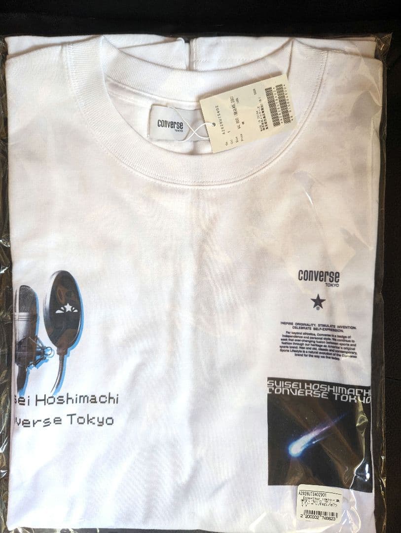 ホロライブ 星街すいせい converse Tシャツ 未使用品