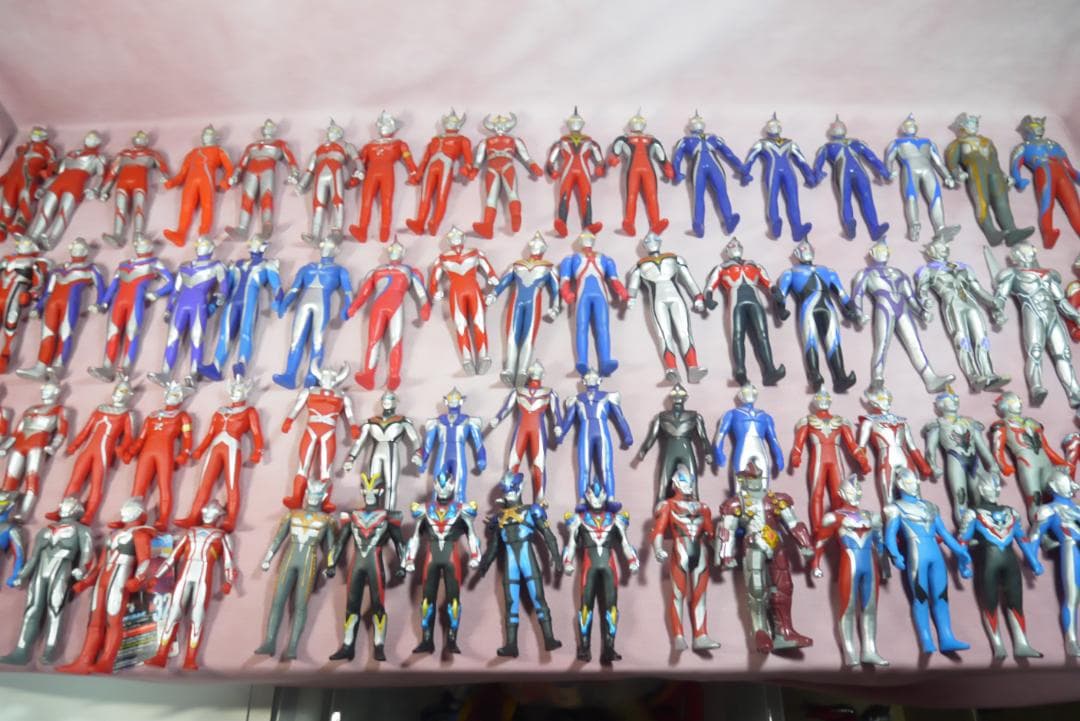 ウルトラヒーローシリーズ　800サイズ新金型　500サイズ　ソフビ　70体セット