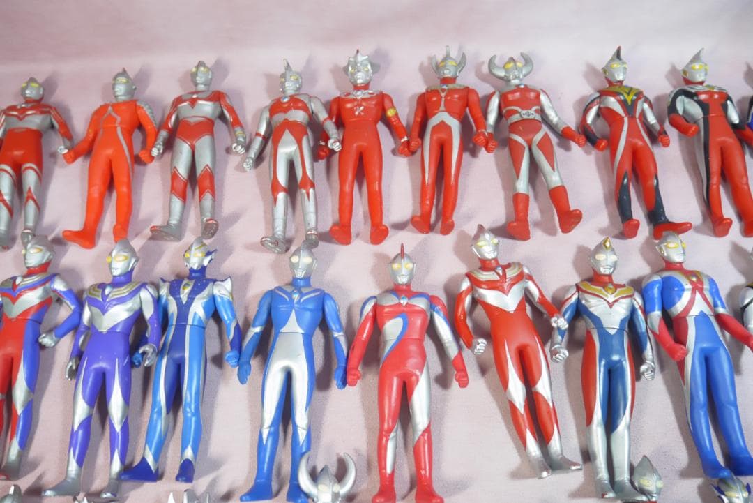ウルトラヒーローシリーズ　800サイズ新金型　500サイズ　ソフビ　70体セット