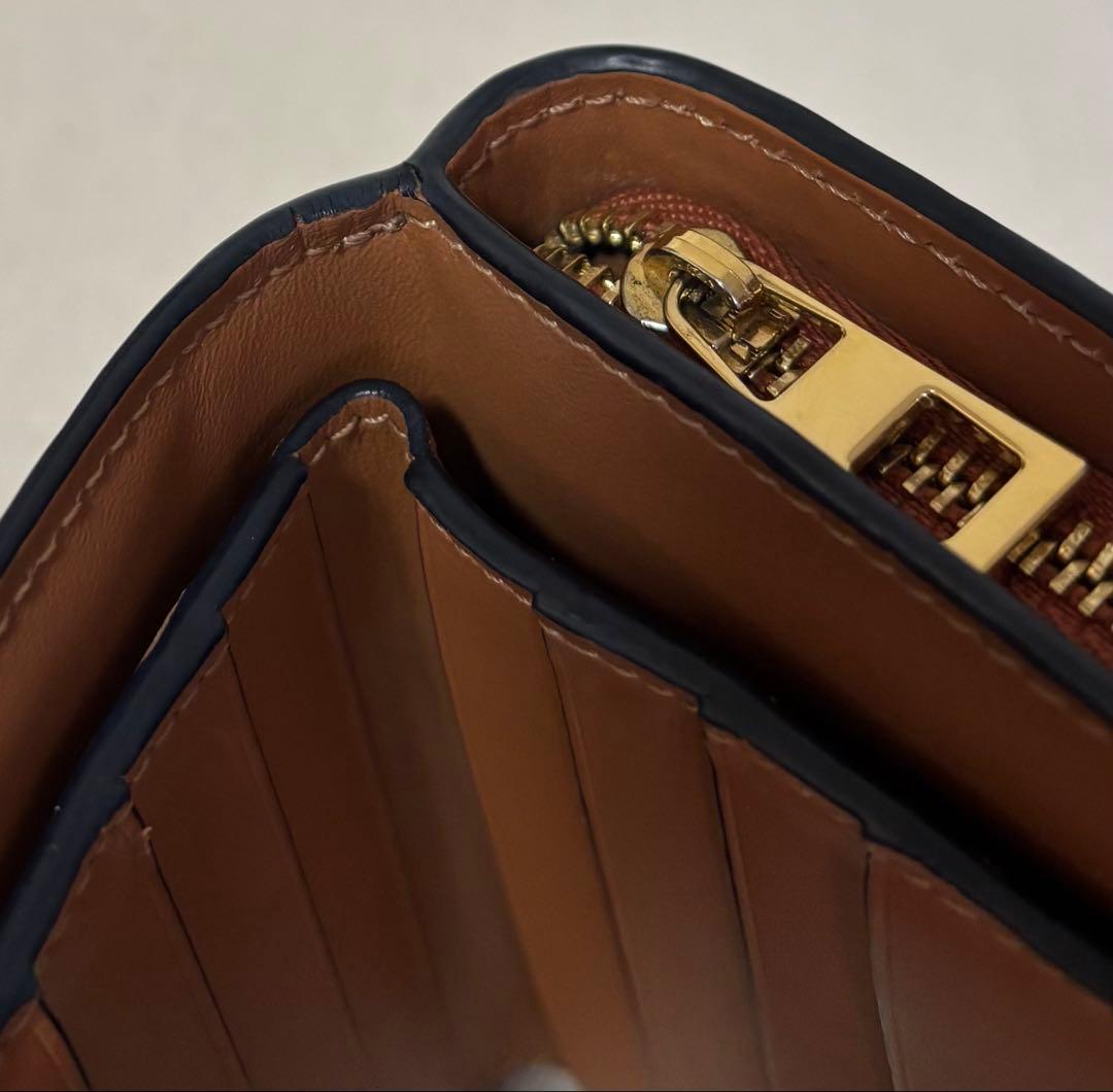 LOEWE コンパクトジップ ウォレット　エンボスシルクカーフ　リピート