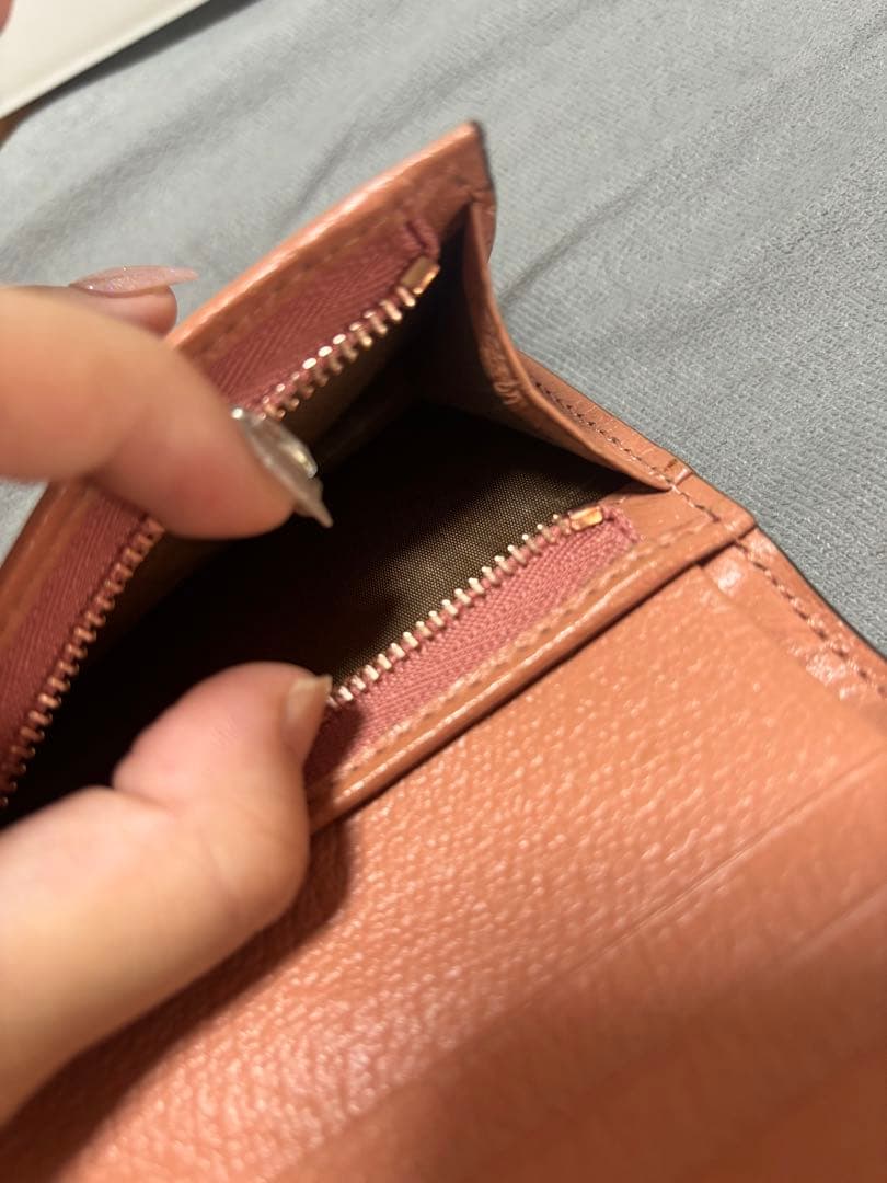 GUCCI 財布 二つ折り財布 オフィディアGG ピンク ウォレット