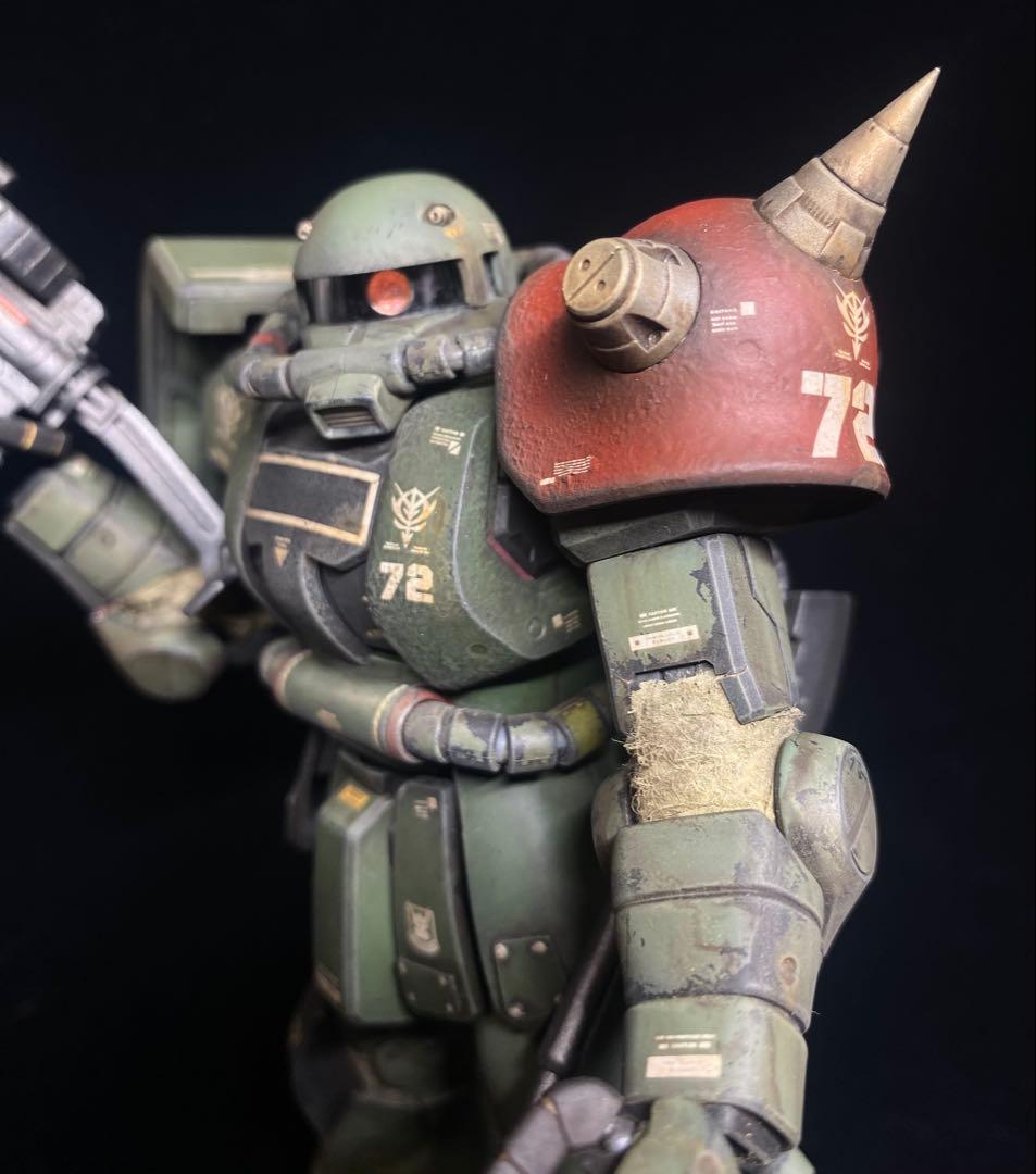 【ガンプラ完成品】　MG ザクⅡ （シャア専用Ver.2）　改修