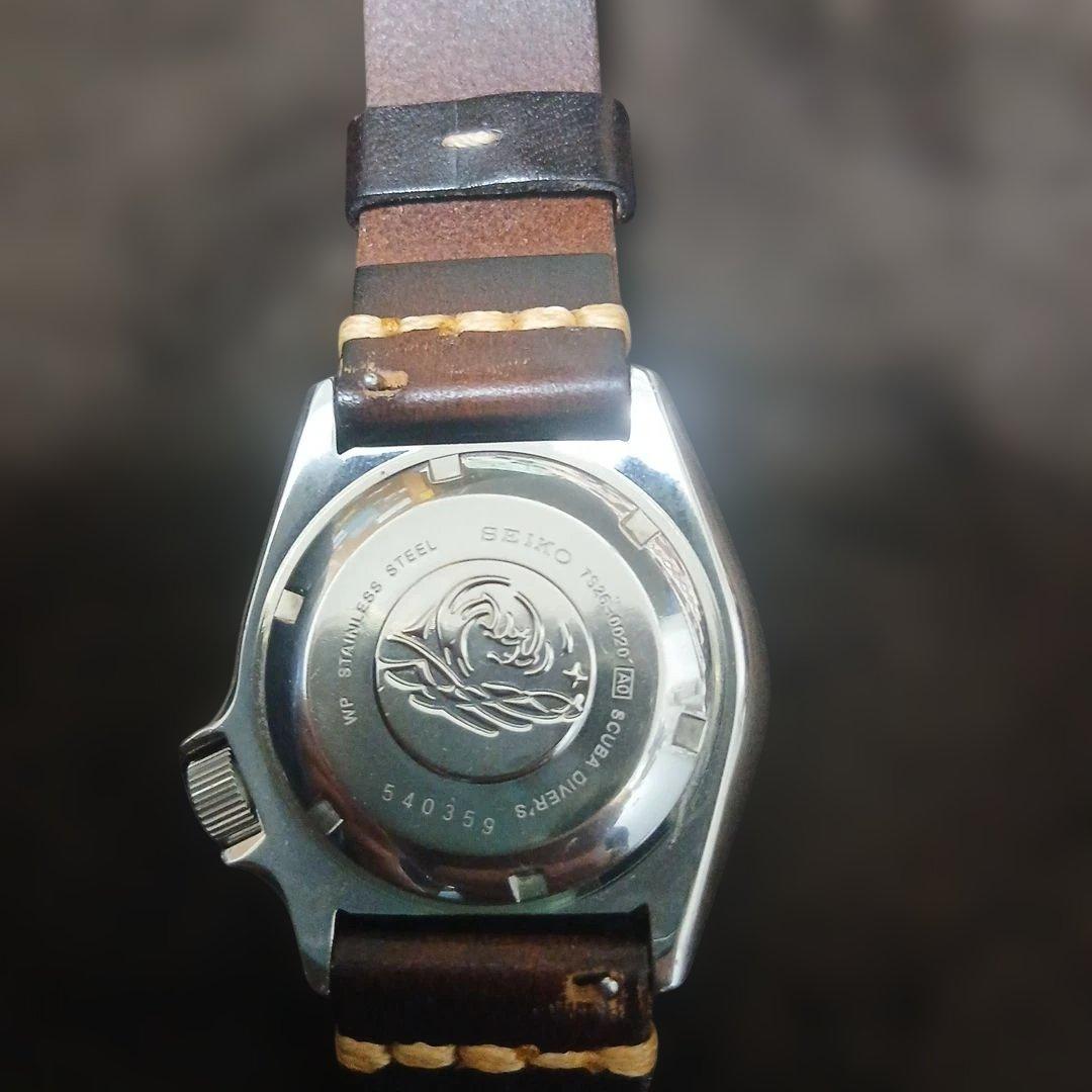 み*読様 SEIKO 7S26-0020 skx007 ブラックボーイ