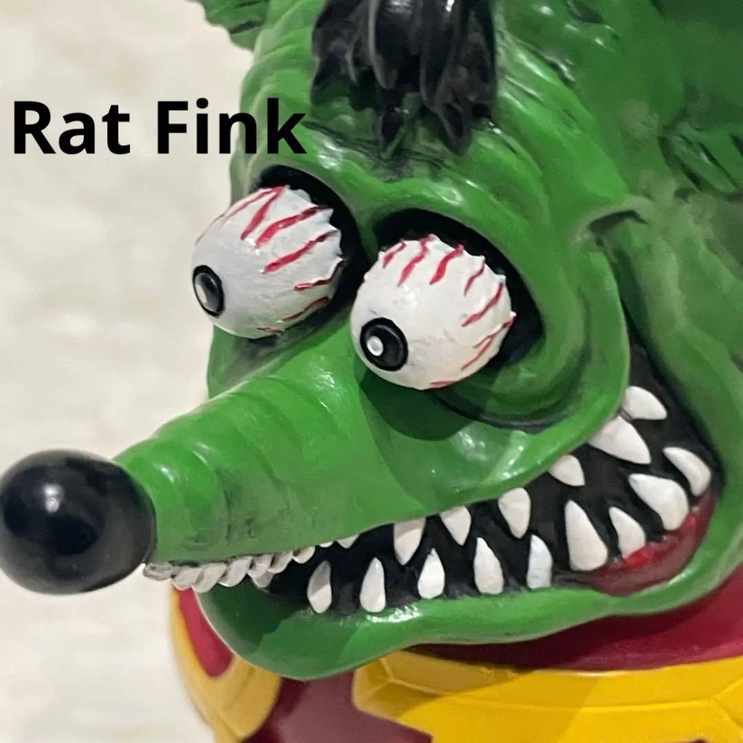 Rat Fink フィギュア MOONEYES 正規品 ボビングヘッド 18cm