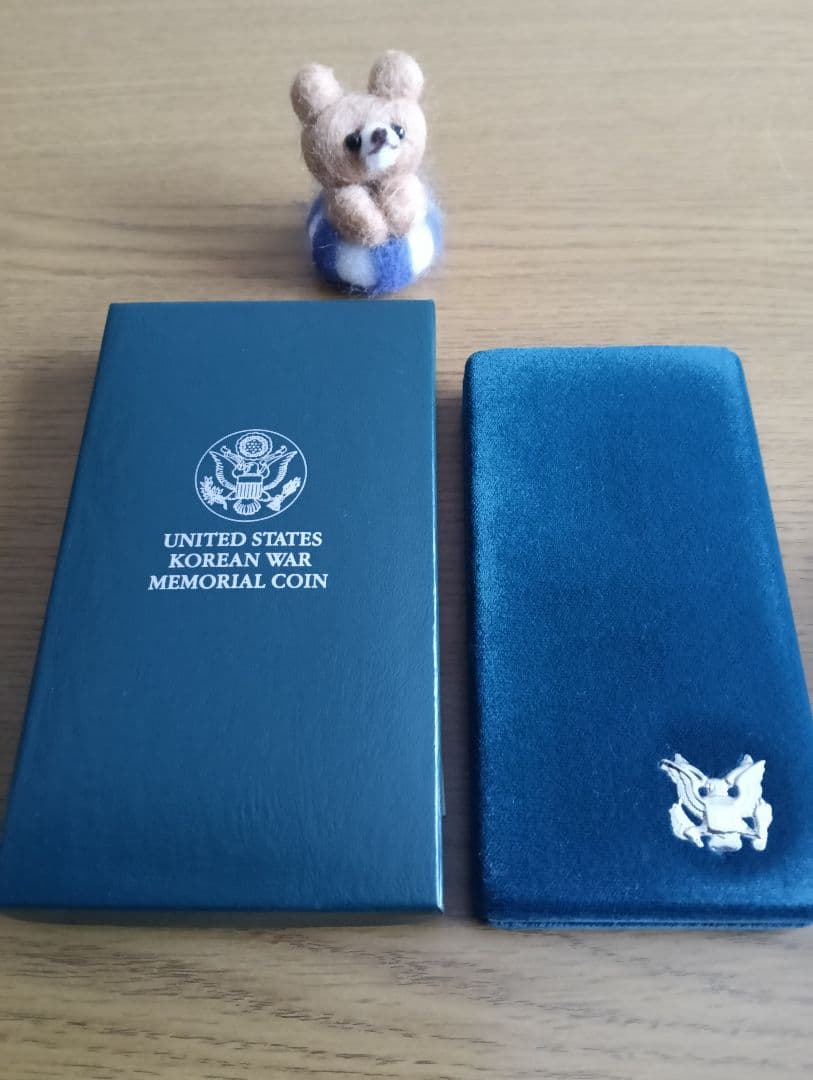 朝鮮戦争追悼記念1＄プルーフ銀貨