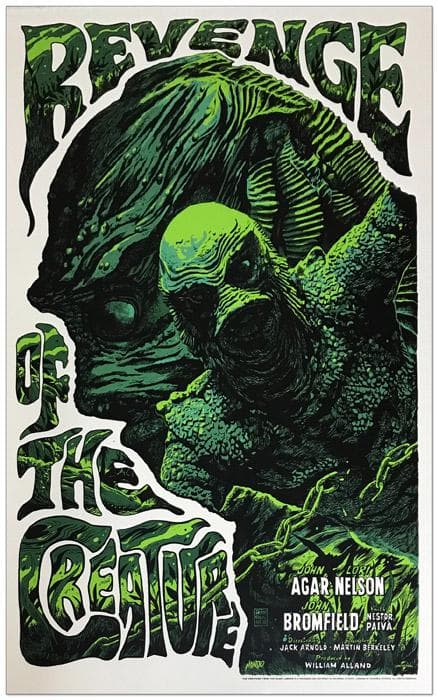 Mondo 半魚人の逆襲　限定275枚/フランカビラ/ポスター