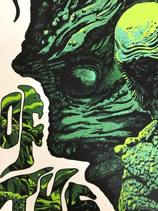 Mondo 半魚人の逆襲　限定275枚/フランカビラ/ポスター