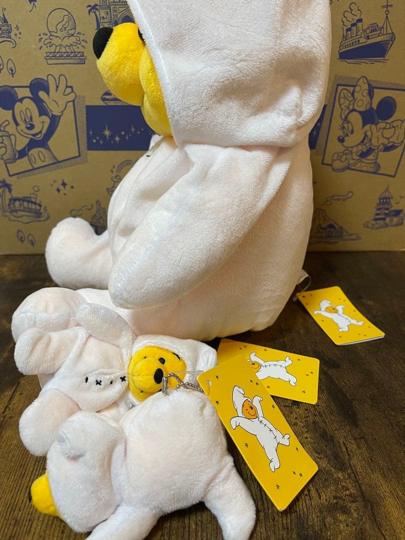 星のプーさん　きらきら星　ぬいぐるみ　プラッシュチェーン　マスコット　3点セット