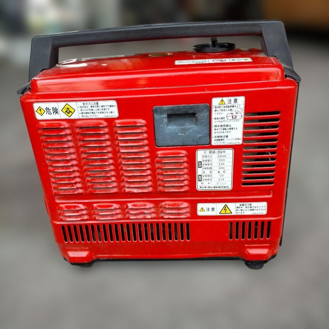 動作確認済み ヤンマー YSG 750 発電機