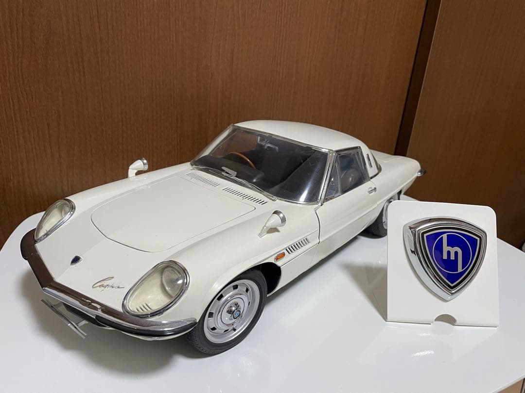 す*ん様 デアゴスティーニ マツダ コスモスポーツ 完成品 エンブレム付