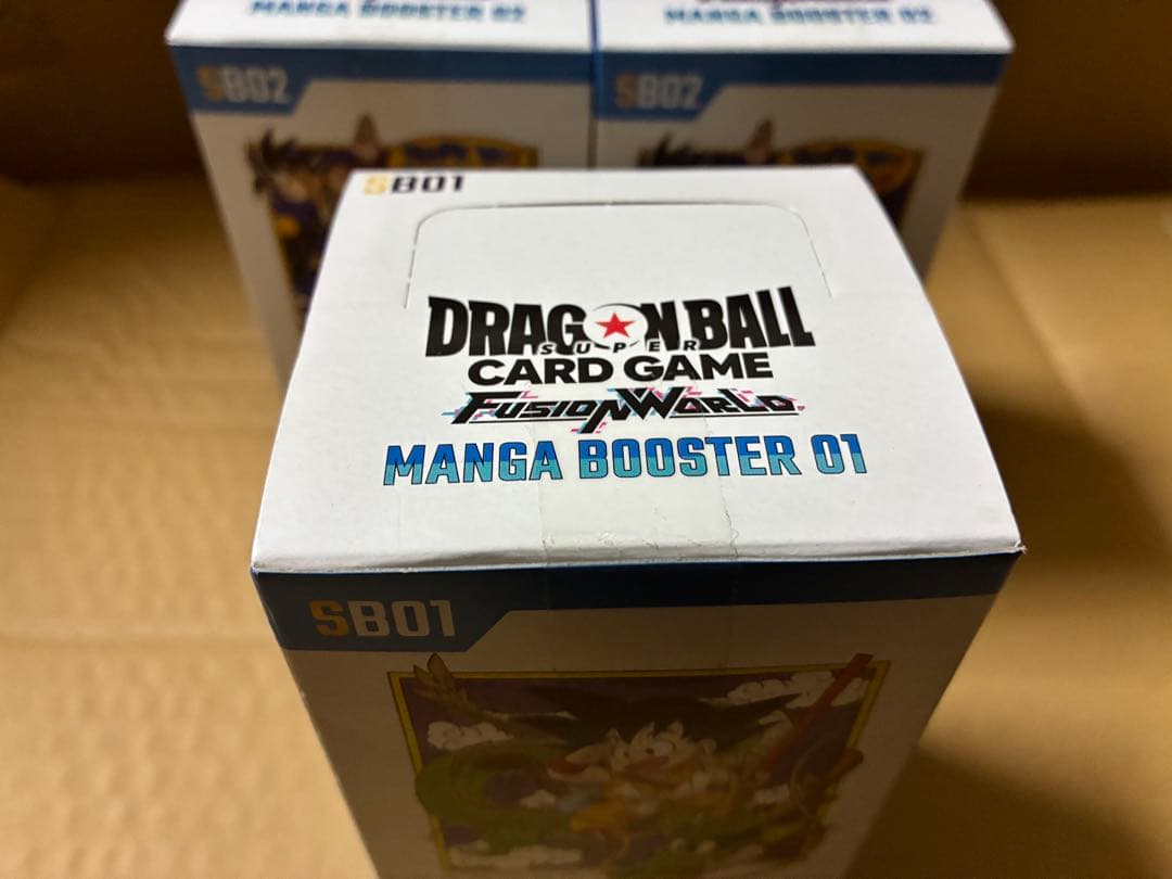 u*4様 ドラゴンボールカードゲーム MANGA BOOSTER 01 & 02