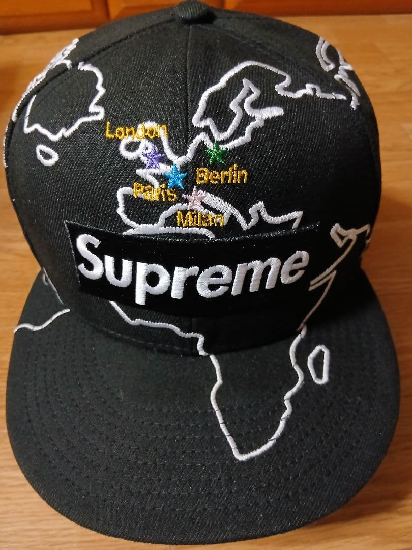 Supreme ベースボールキャップ 黒