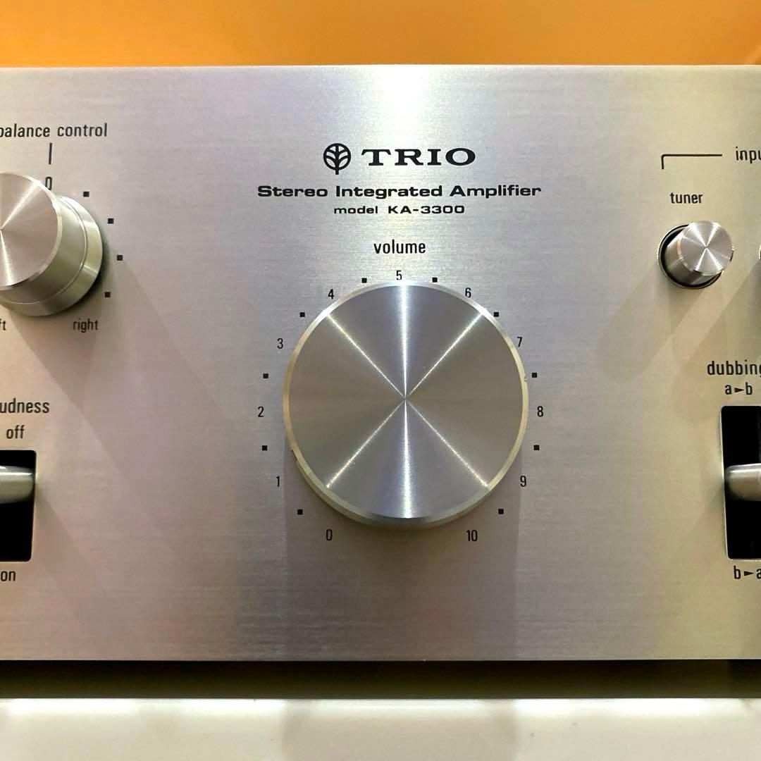 TRIO プリメインアンプ KA-3300 トリオ 動作品