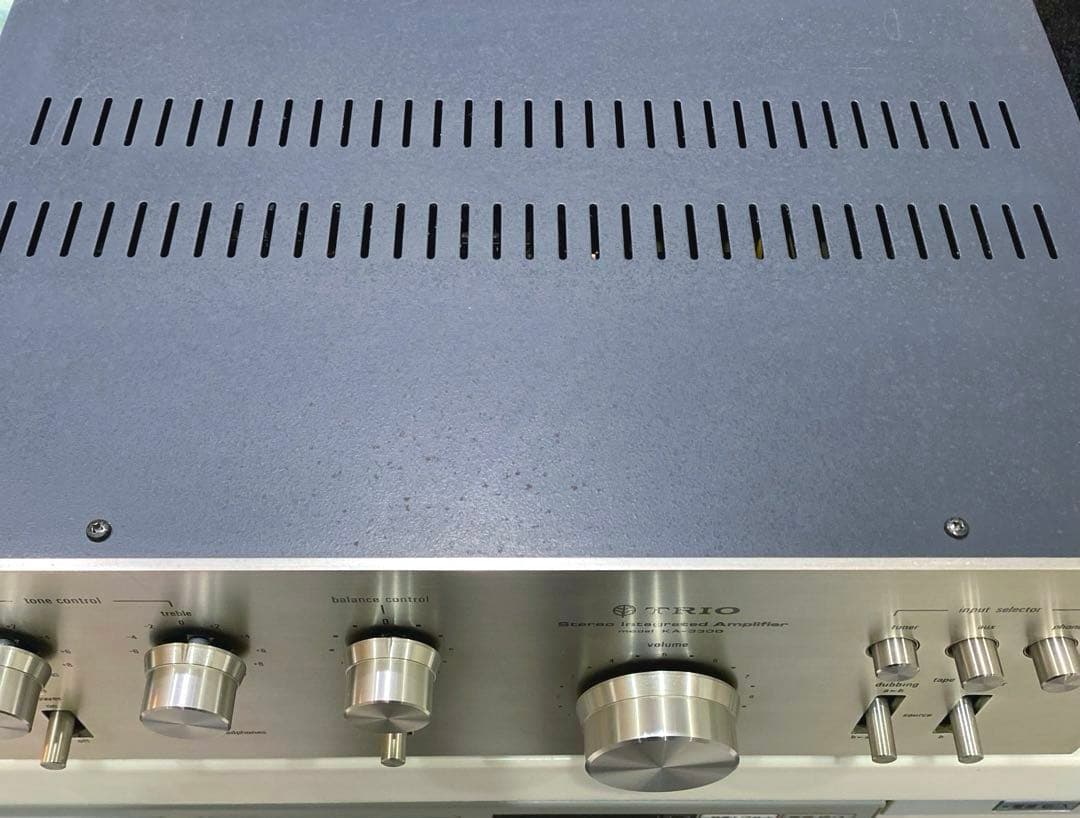 TRIO プリメインアンプ KA-3300 トリオ 動作品