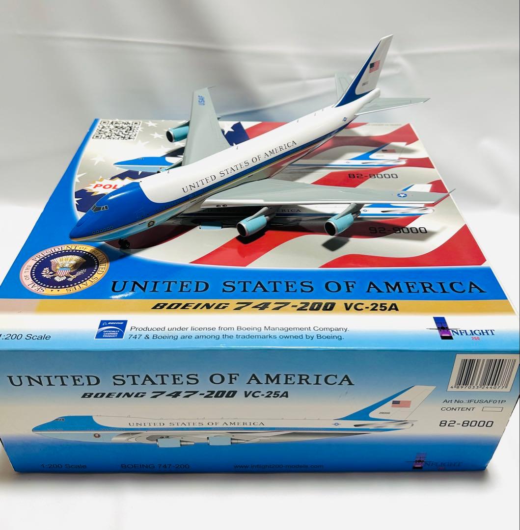 航空機・ヘリコプター INFLIGHT 1/200 B747-200 VC-25A