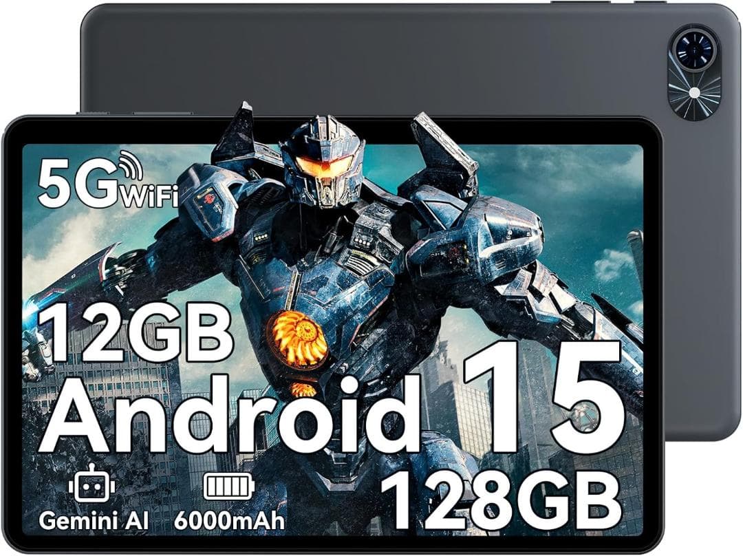 タブレット 10インチ Android15 12GB+128GB+2TB拡張