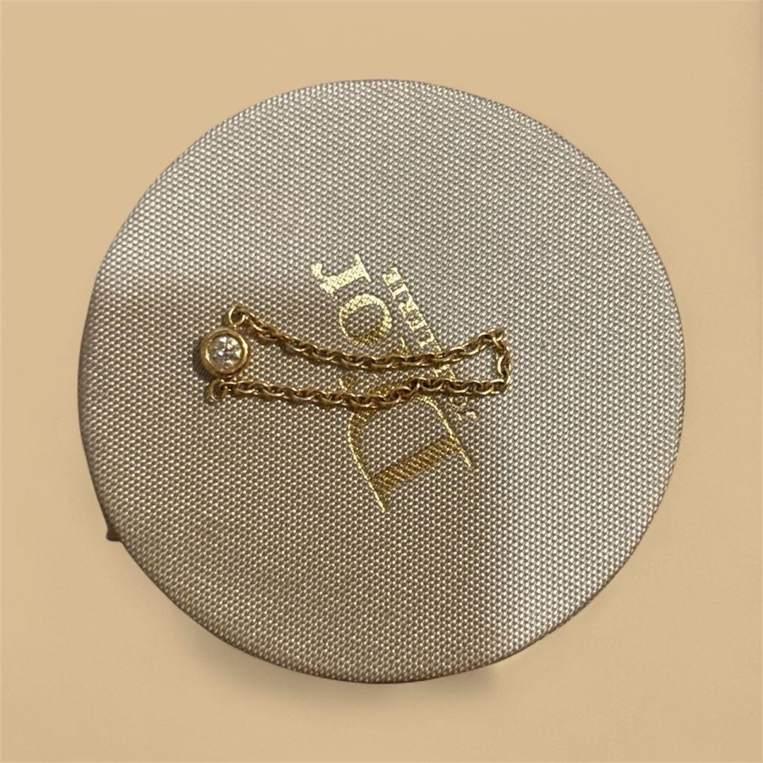 【希少　廃盤】Dior mimioui ミミウィ K18YGダイヤチェーンリング