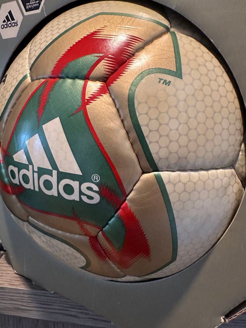 フィーバーノヴァ　2002W杯公式球　サイズ5号球　ラモスサイン