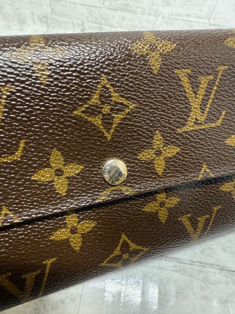 Louis Vuitton モノグラム 二つ折り財布 中古