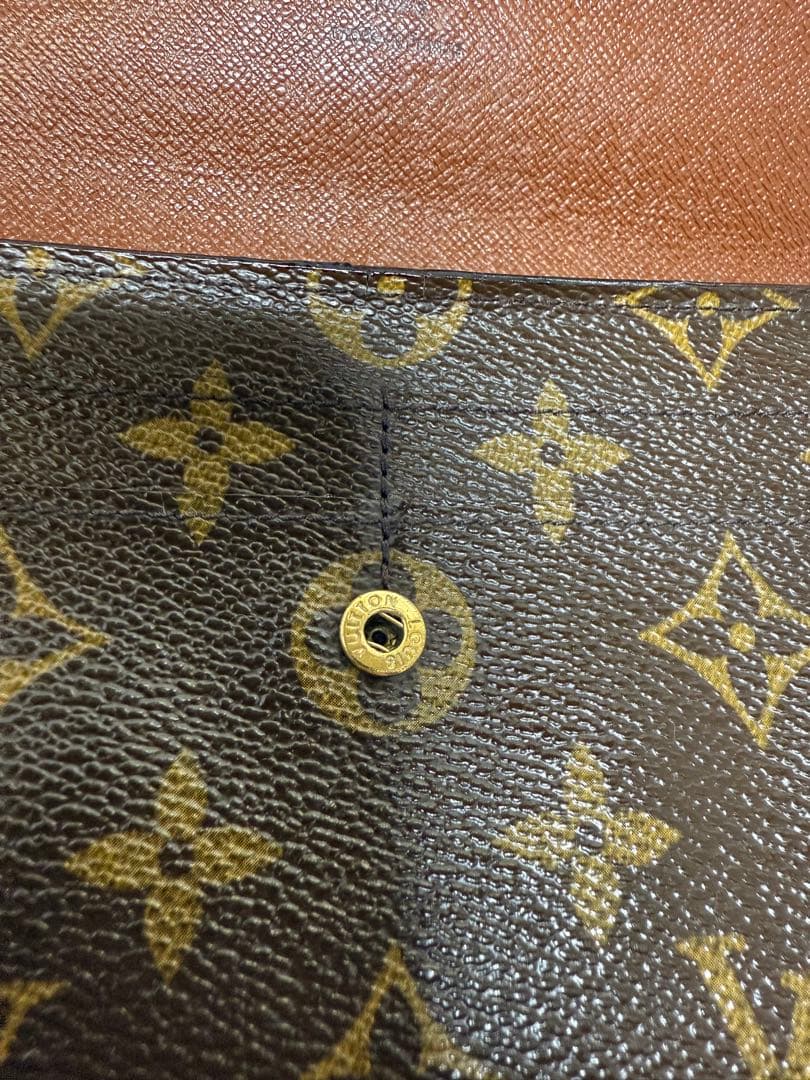 Louis Vuitton モノグラム 二つ折り財布 中古