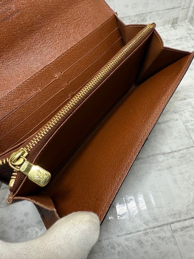 Louis Vuitton モノグラム 二つ折り財布 中古