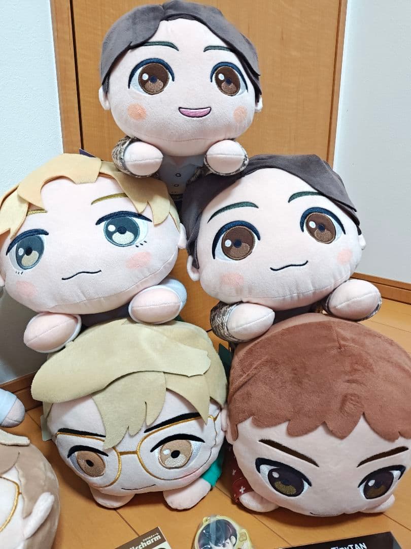 非売品レア☆新品タグ付☆tinyTANタイニータン☆BTS☆大量ぬいぐるみ17点