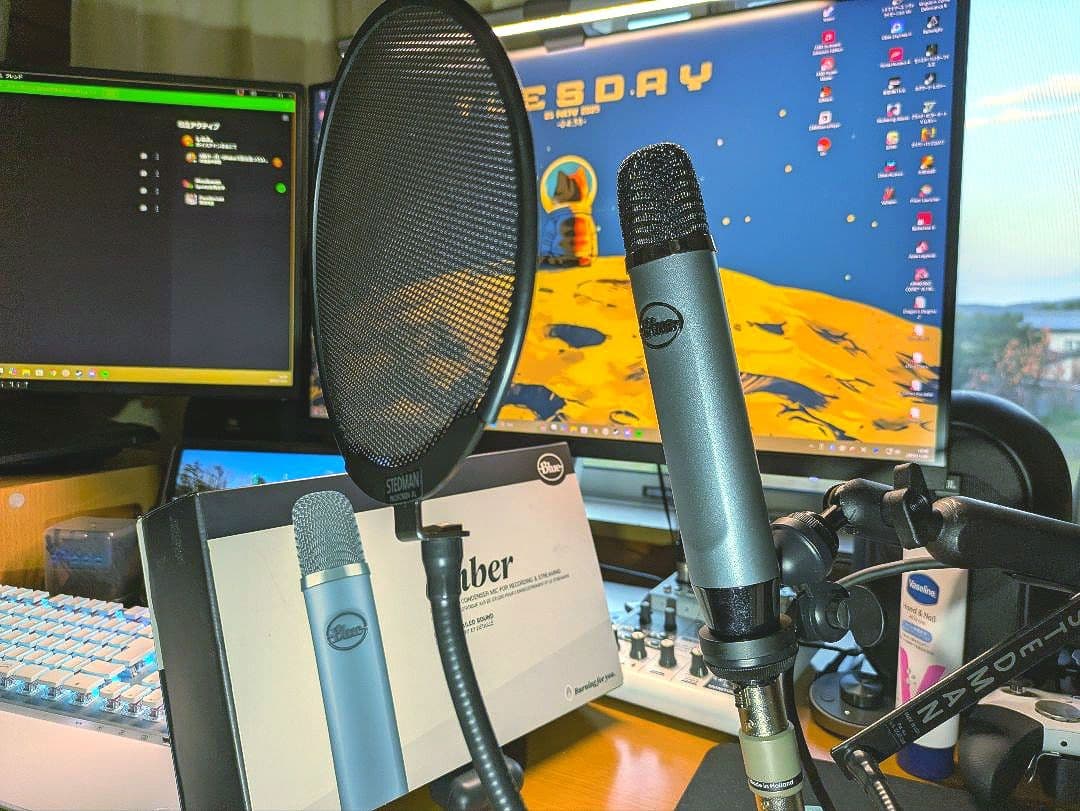 【極美品】Blue Ember コンデンサーマイク / 箱、付属品完備