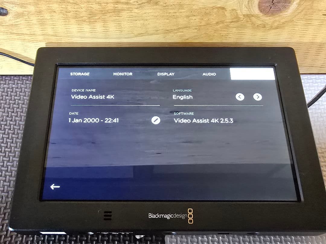 BlackMagicDesign VideoAssist 4K（美品）