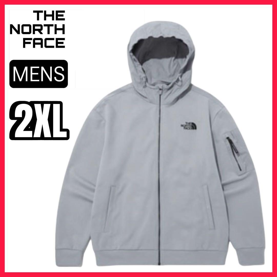 新品タグ付き ノースフェイス シードテックトレーニングジャケット 2XL グレー