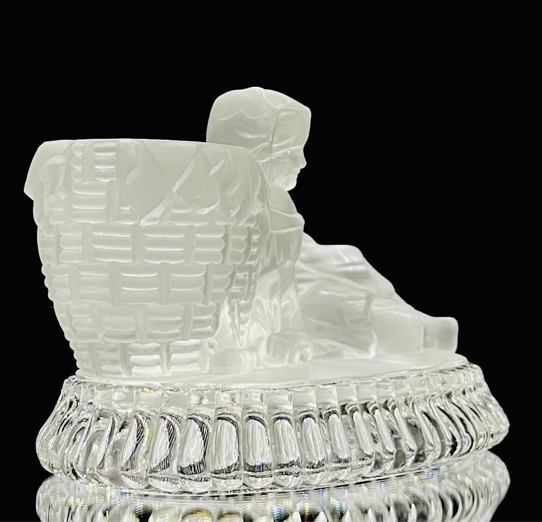 BACCARAT バカラ/※極上品1878年　図録掲載稀少作品　オブジェ　置物