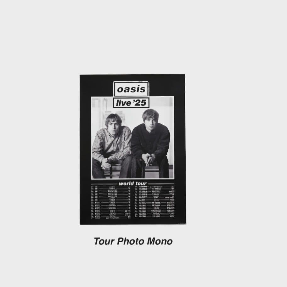 値下げ待ち❌　Mサイズ　oasis 東京限定Tシャツ 10/25　ポスターセット