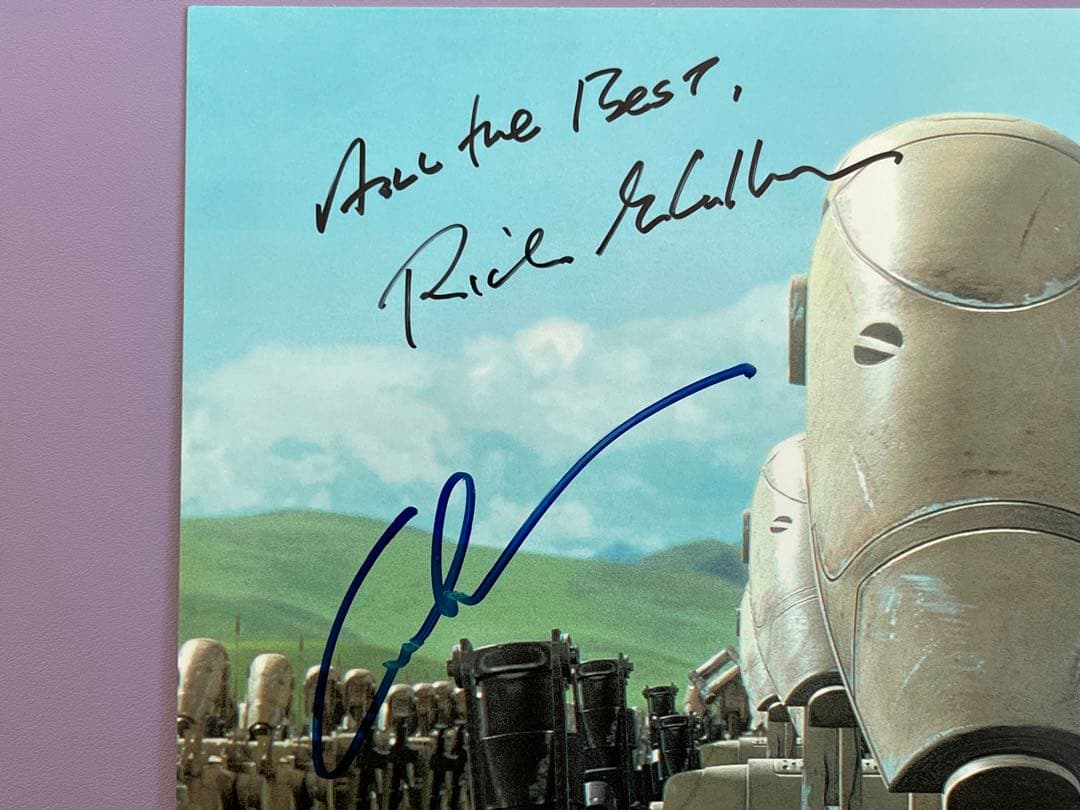 スターウォーズ　直筆サイン　２名 マッカラムプロデューサー　ルーカス監督