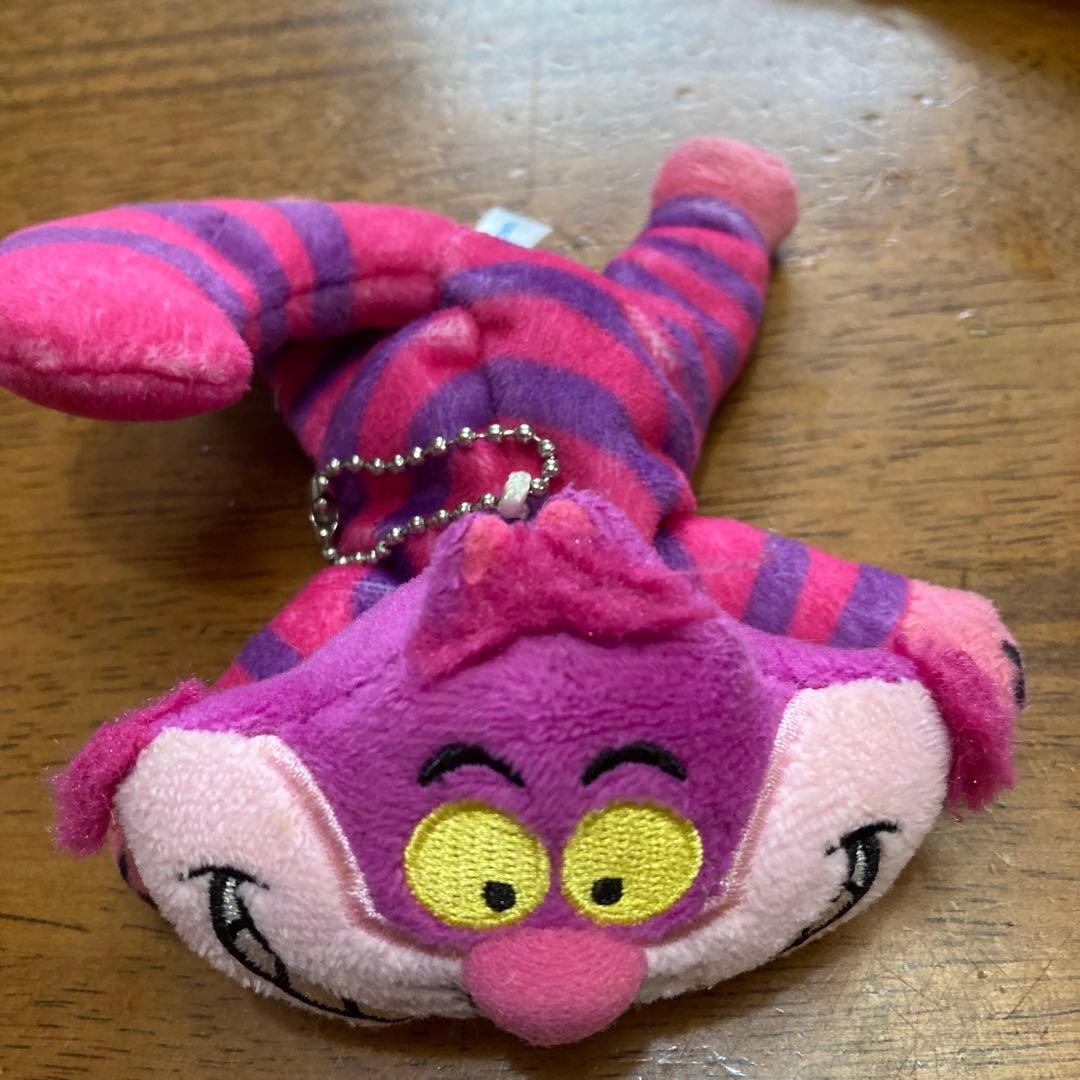 チェシャ猫 ぬいぐるみ ボールチェーン付き　TDR