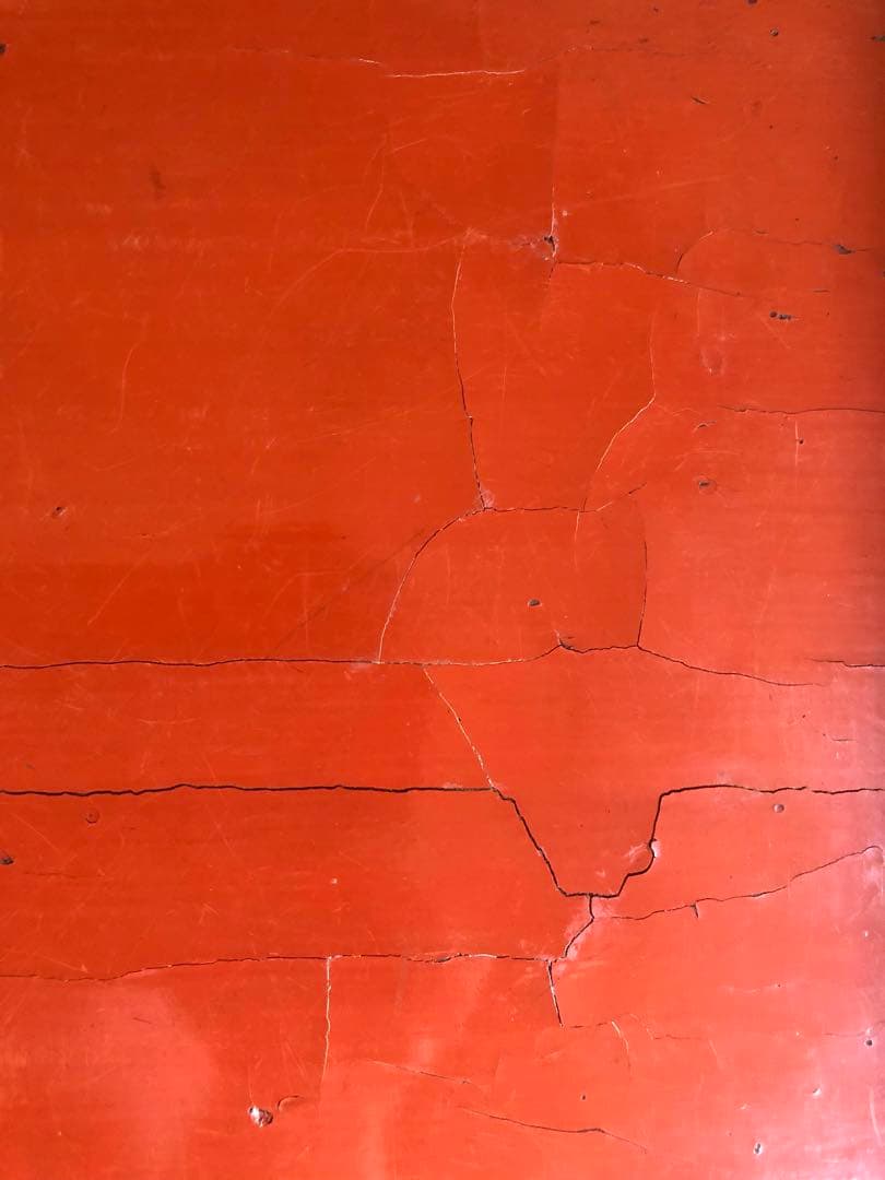 古美術 根来 隅切盆(折敷)