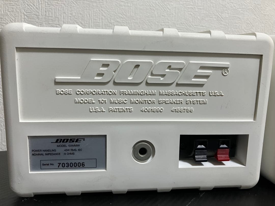 m*g様 BOSE 101MMWスピーカー 2台セット ボース　音響機器　シリア