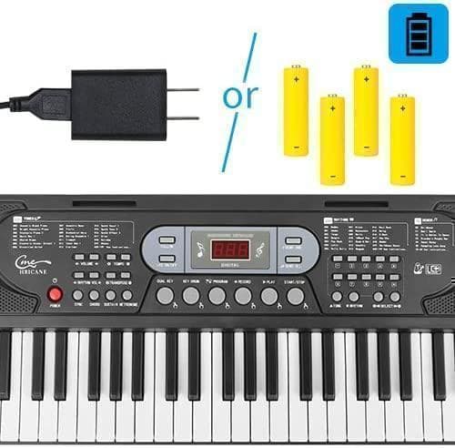 【M1885-105-70】電子ピアノ　61鍵盤　デジタルピアノ　電子キーボード