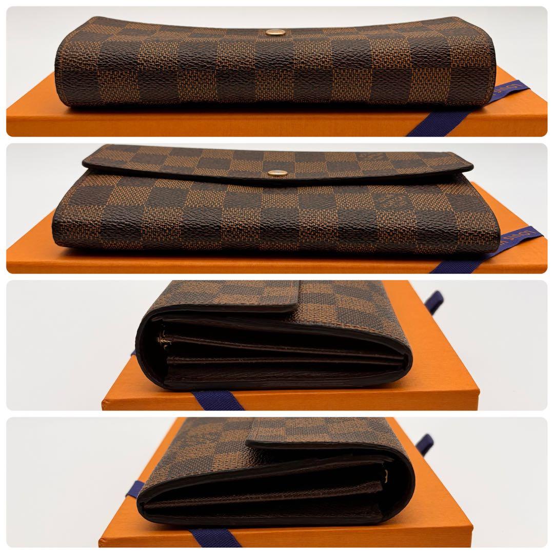 ✨ルイヴィトン✨ダミエ✨ポルトフォイユサラ 長財布 ブラウン